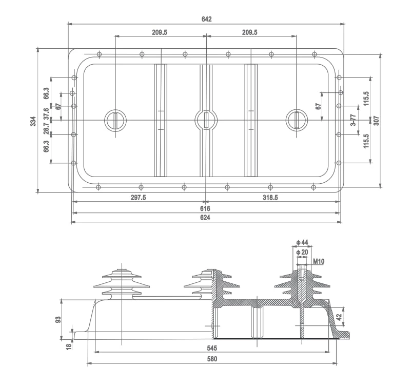 Phần nhựa RP-12-642/671