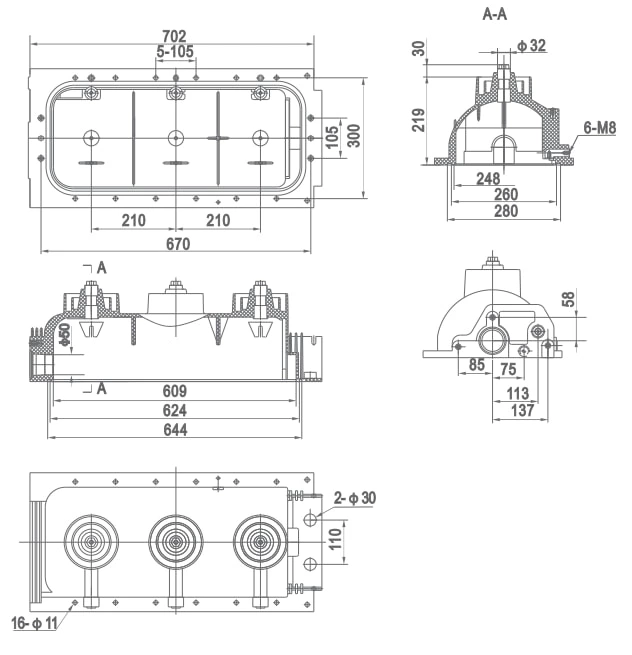 Phần nhựa RP-12-700/720