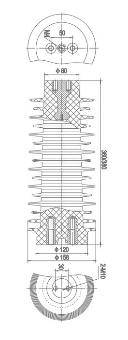 Cách điện 40,5kV ZNN / Cách điện cảm biến CNN