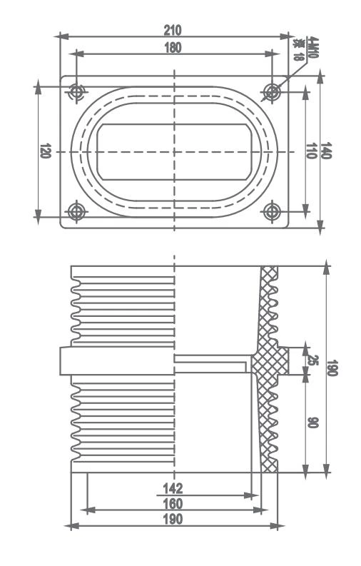 Ống lót TGN1-10Q / 190