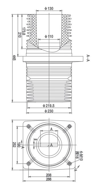 Ống lót TGN40.5-445