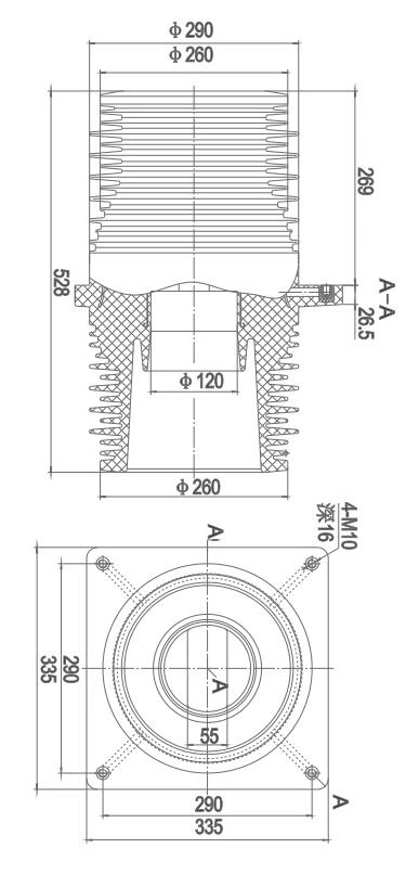 Ống lót TGN40.5-528