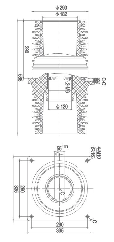 Ống lót TGN40.5-588